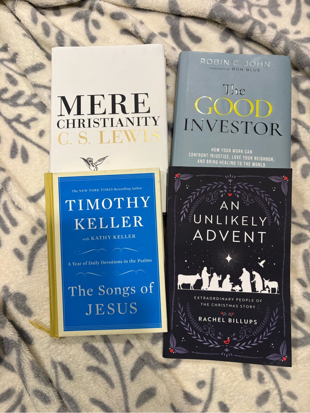 Four books about Christianity